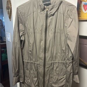 Express Women's Green Jacket